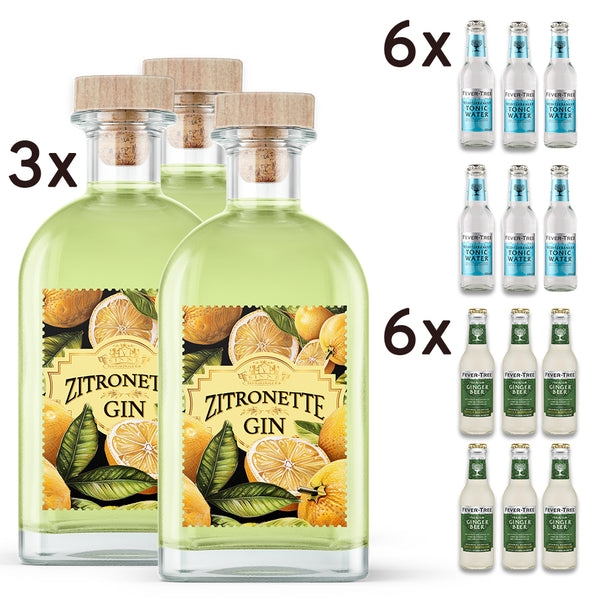 V-SINNE Zitronette Gin 500ml 40% vol.