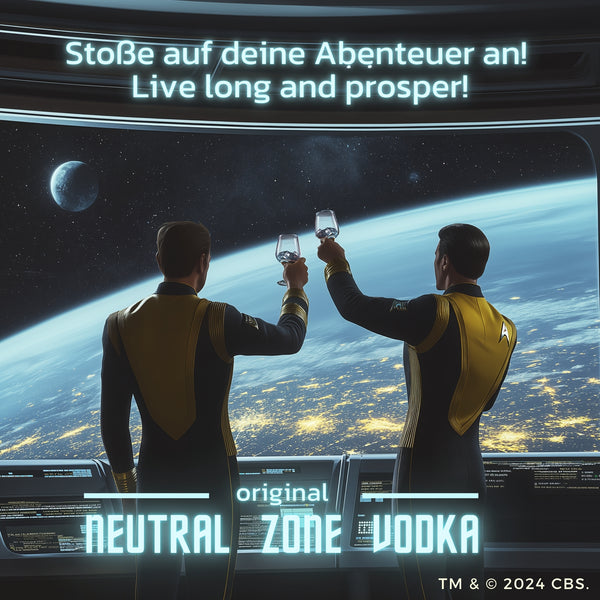 V-SINNE Star Trek Neutral Zone Vodka 700 ml 40% vol.