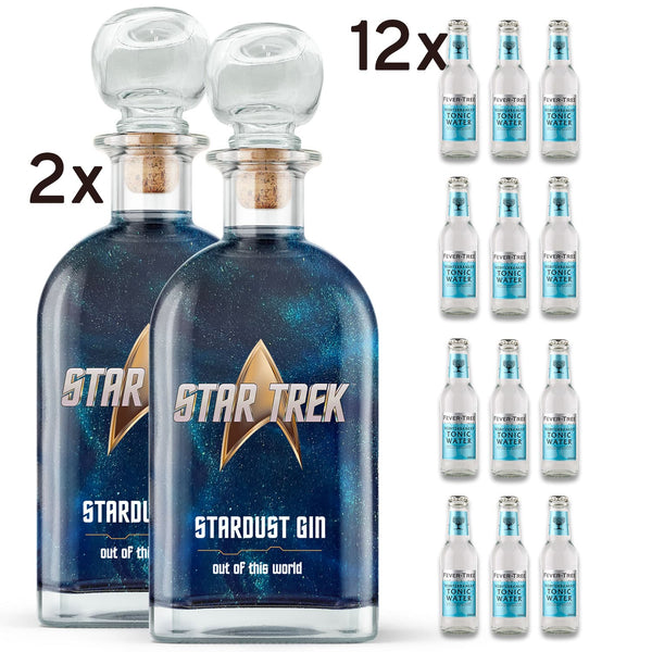 🖖Star Trek Stardust Gin Sparset: 2 Gin + 12 Tonics