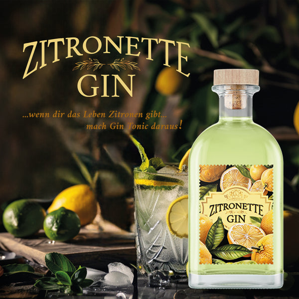 V-SINNE Zitronette Gin 500ml 40% vol.